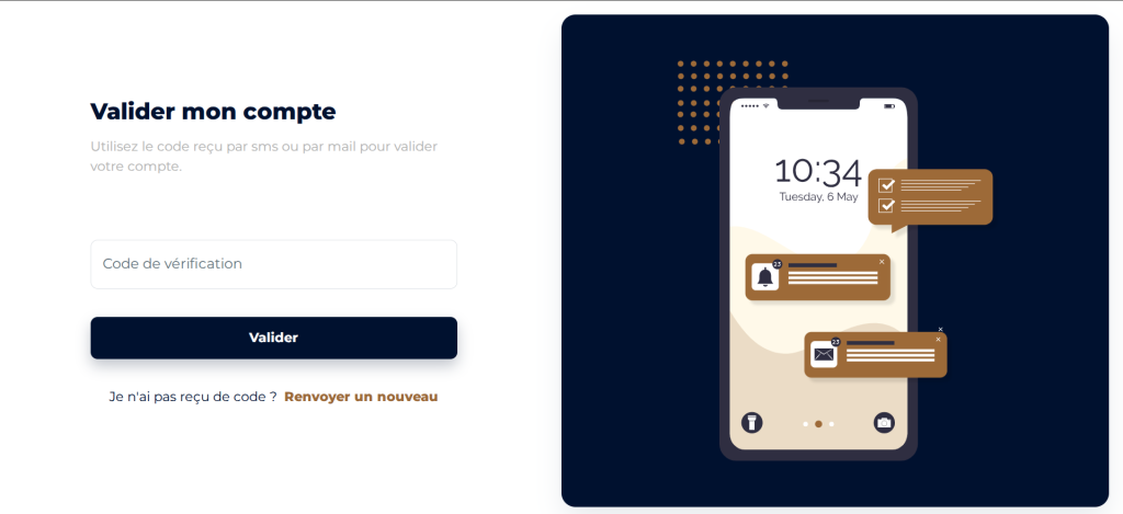 Inscription DER code validation
