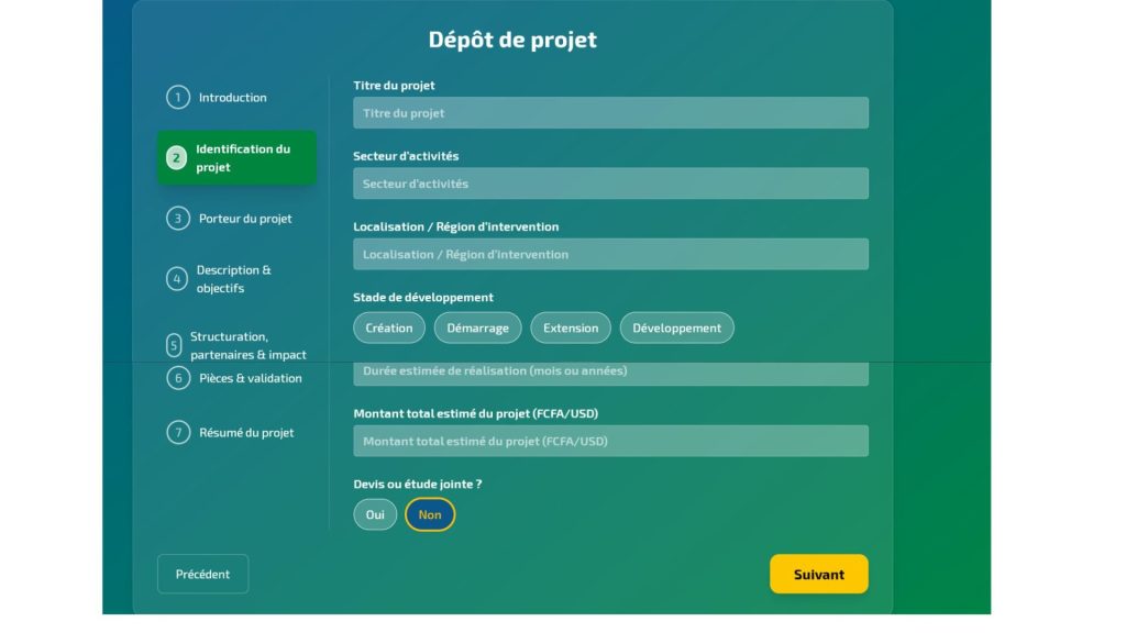Fii Sénégal Identification du projet 2
